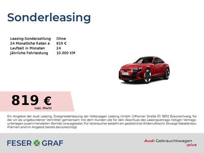 gebraucht Audi RS e-tron GT RS e-tron GTALLRADLENKUNG+ACC+KERAMIK+MATRIX