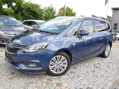 Gebraucht Opel Zafira Active 140 PS (102 kW) 2017 Blau Van / Kleinbus