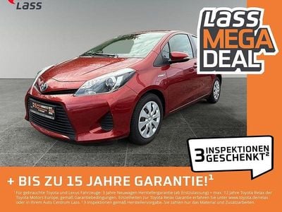 Rot Gebraucht 2013 Toyota Yaris Hybrid Life Kleinwagen | 9.980 € (Etwas zu teuer)