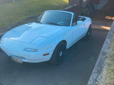 Second-hand Mazda MX5 115 CP (84 kW) 1991 Alb Cabrio