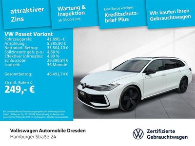 Oryxweiß perlmutteffekt Gebraucht 2025 VW Passat R-line Kombi | 41.890 € (Teuer)