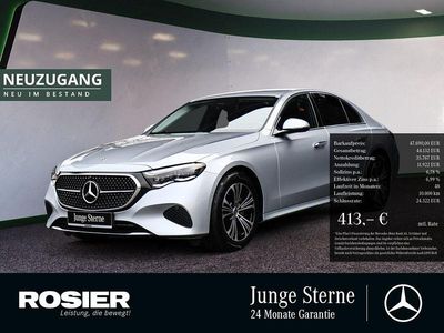 Gebraucht Mercedes E200 Advanced Plus 204 PS (150 kW) 2024 Silber / hightechsilber Limousine