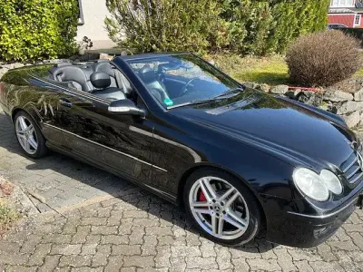 Gebraucht Mercedes CLK350 Avantgarde 272 PS (200 kW) 2005 Schwarz Cabrio