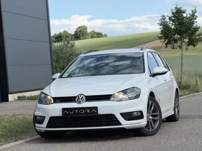 Gebraucht VW Golf VII R-line 150 PS (110 kW) 2016 Pure white Kombi