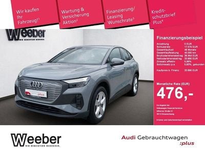 Gebraucht Audi Q4 Sportback e-tron Comfort 150 kW (204 PS) 2023 Grau SUV