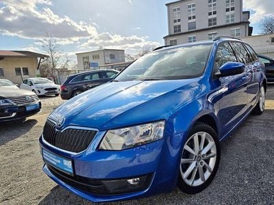 Gebraucht Skoda Octavia Elegance 140 PS (102 kW) 2016 Blau Kleinwagen
