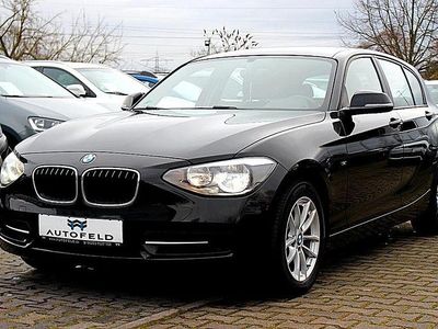 Schwarz Gebraucht 2013 BMW 116 Sport Line Kleinwagen | 8.900 € (Fairer Preis)