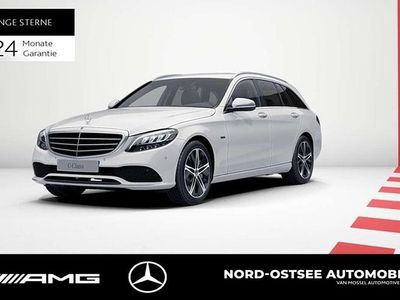 Gebraucht Mercedes C300e Exclusive 194 PS (142 kW) 2020 Unilack polarweiß Kombi