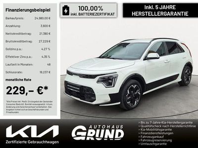 Gebraucht Kia e-Niro Inspiration 150 kW (204 PS) 2023 Schneeweiss SUV