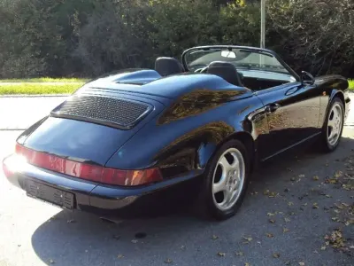 Brugt Porsche 964 250 HK (183 kW) 1993 Sort Cabriolet