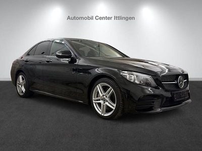 Obsidianschwarz Gebraucht 2020 Mercedes C300e Limousine | 32.499 € (Teuer)