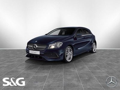 Cavansitblau metallic Gebraucht 2017 Mercedes A220 AMG Limousine | 19.477 € (Guter Preis)