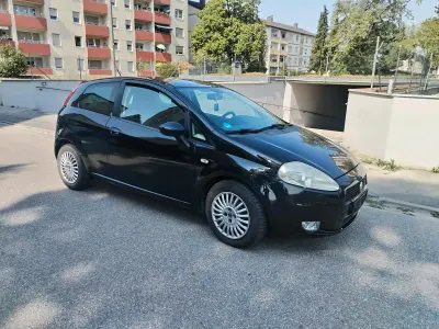 Gebraucht Fiat Punto 90 PS (66 kW) 2006 Schwarz Kleinwagen