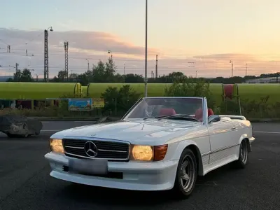 Gebraucht Mercedes SL350 200 PS (147 kW) 1972 Weiß Cabrio