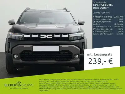Neu Dacia Duster Journey 141 PS (103 kW) 2025 Perlmuttschwarz SUV