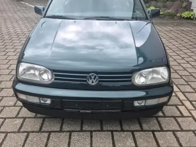 Gebraucht VW Golf Cabriolet 101 PS (74 kW) 1997 Grün Cabrio