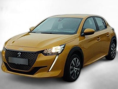 Gebraucht Peugeot e-208 Active 100 kW (136 PS) 2021 Gelb metallic Kleinwagen
