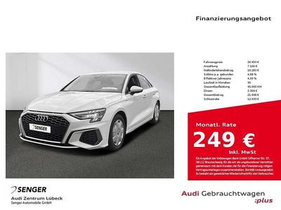 Usata Audi A3 S-Line 150 CV (110 kW) 2022 Bianco Berlina