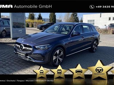 Gebraucht Mercedes C220 Premium 200 PS (147 kW) 2024 Lack sodalithblau Kombi