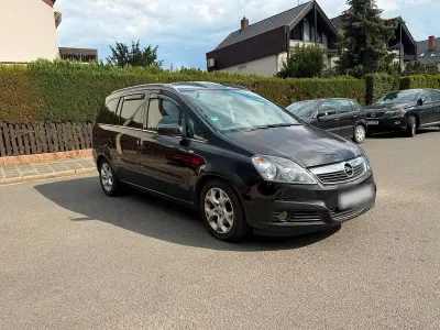 Gebraucht Opel Zafira 122 PS (89 kW) 2005 Schwarz Van / Kleinbus