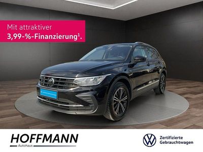 Gebraucht VW Tiguan Active 150 PS (110 kW) 2022 Schwarz SUV