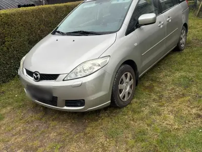 Gebraucht Mazda 5 115 PS (84 kW) 2007 Silber Van / Kleinbus