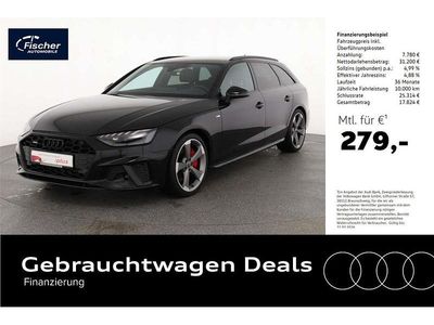 Mythosschwarz metallic Gebraucht 2024 Audi A4 Competition Kombi | 38.480 € (Fairer Preis)