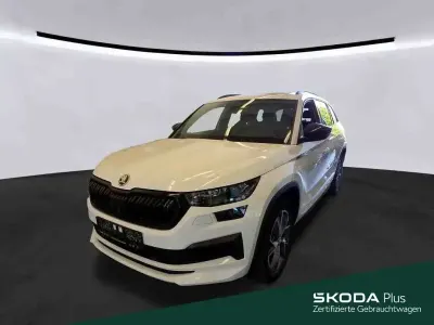 Gebraucht Skoda Kodiaq SportLine 190 PS (139 kW) 2022 Moonweiß perleffekt SUV
