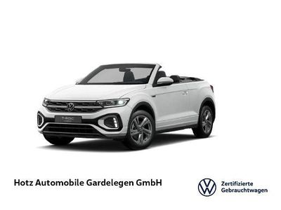 Second-hand VW T-Roc Cabriolet R-line 150 CP (110 kW) 2025 Alb Cabrio