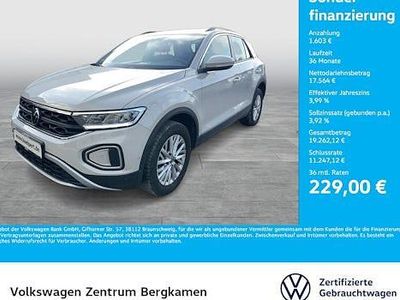 Gebraucht VW T-Roc Life 110 PS (80 kW) 2022 Grau SUV