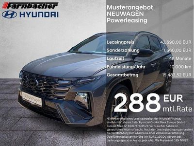 Nuova Hyundai Tucson N Line 288 CV (211 kW) 2026 Grigio SUV