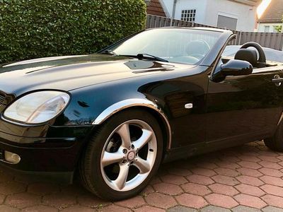 Gebraucht Mercedes SLK230 193 PS (141 kW) 1999 Schwarz Cabrio
