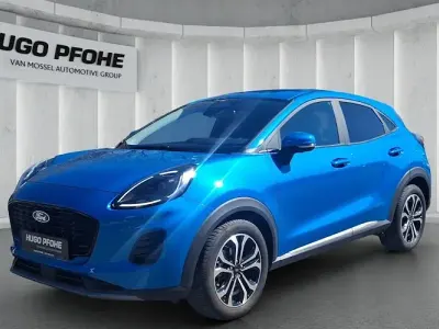 Gebraucht Ford Puma Titanium 125 PS (91 kW) 2025 Digital aqua blue metallic SUV
