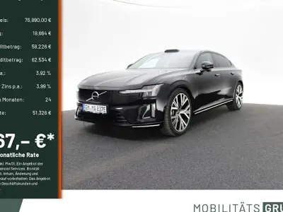 Brugt Volvo ES90 Ultra 244 kW (333 HK) 2026 Sort Sedan