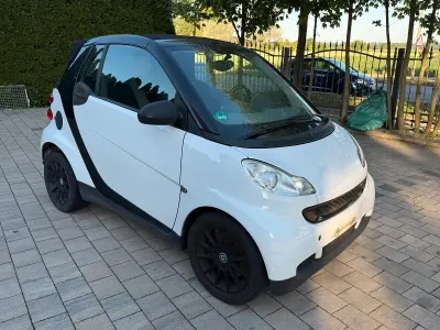 Gebraucht Smart ForTwo Cabrio 71 PS (52 kW) 2009 Weiß Cabrio