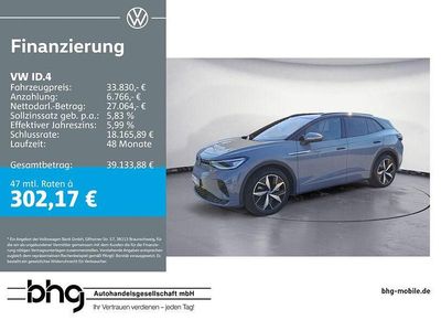 Gebraucht VW ID.4 GTX 219 kW (299 PS) 2022 Mondsteingrau/schwarz SUV