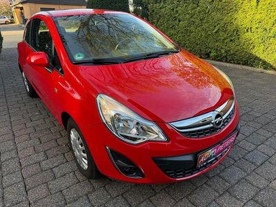 Gebraucht Opel Corsa Edition 69 PS (50 kW) 2012 Rot Kleinwagen