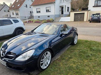 Gebraucht Mercedes SLK280 231 PS (169 kW) 2006 Blau Cabrio
