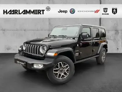 Neu Jeep Wrangler Unlimited Sahara 272 PS (200 kW) 2025 Schwarz SUV