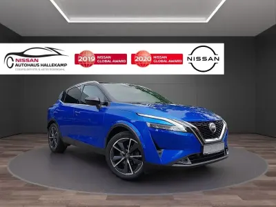 Gebraucht Nissan Qashqai Tekna 158 PS (116 kW) 2022 Blau SUV