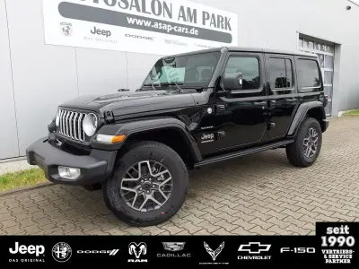 Gebraucht Jeep Wrangler Sahara 272 PS (200 kW) 2024 Schwarz SUV