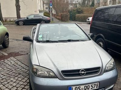 Brugt Opel Astra Cabriolet 125 HK (91 kW) 2004 Sort Cabriolet