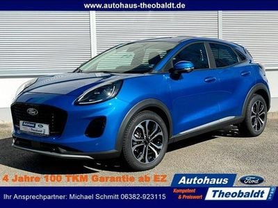 Gebraucht Ford Puma Titanium 125 PS (91 kW) 2025 Blau SUV