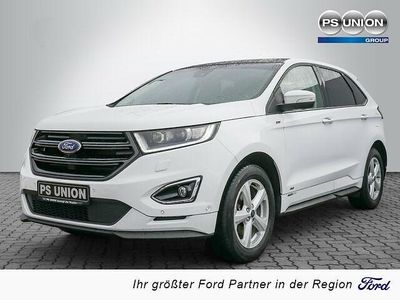 Weiss / liquid weiss Gebraucht 2018 Ford Edge ST-Line SUV | 21.990 € (Fairer Preis)