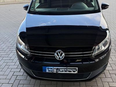 Gebraucht VW Touran Comfortline 105 PS (77 kW) 2013 Schwarz Van / Kleinbus
