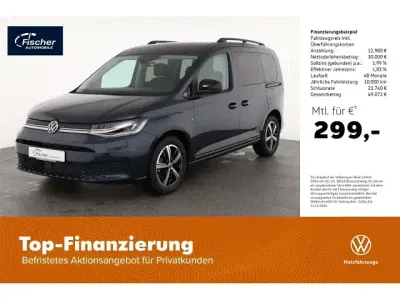 Gebraucht VW Caddy Dark Label 122 PS (89 kW) 2026 Blau Van / Kleinbus