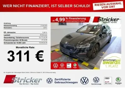 Gebraucht Skoda Octavia RS 245 PS (180 kW) 2023 Blackmagic perleffekt (metallic) Kombi