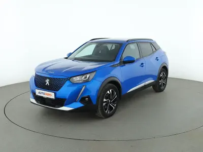 Gebraucht Peugeot e-2008 Allure 100 kW (136 PS) 2021 Blau SUV