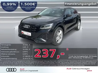 Gebraucht Audi Q2 S-Line 190 PS (139 kW) 2025 Mythosschwarz metallic SUV