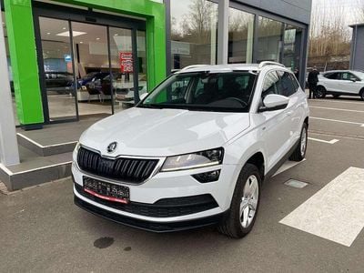 Gebraucht Skoda Karoq Soleil 116 PS (85 kW) 2021 Moonweiss metallic SUV